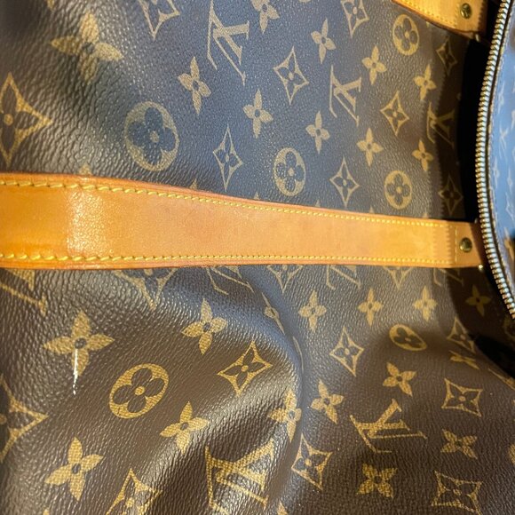 Pre-owned Louis Vuitton Keepall Bandouliere 55 Monogram with box brown - Picture 6 of 8
